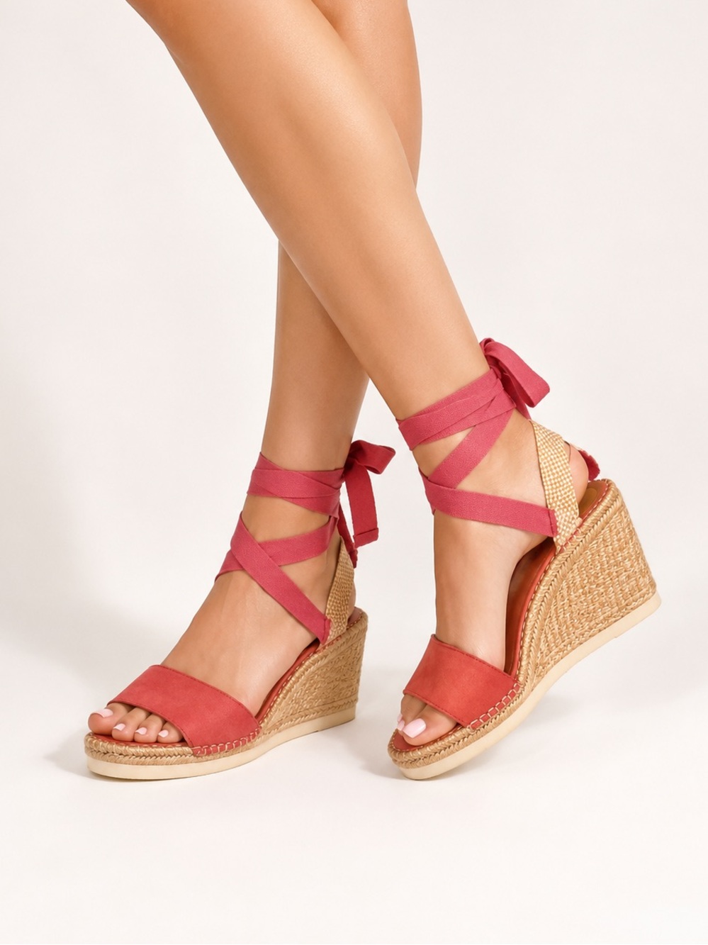 Vince Camuto • “Bendsen” Espadrille Wedge Sandals